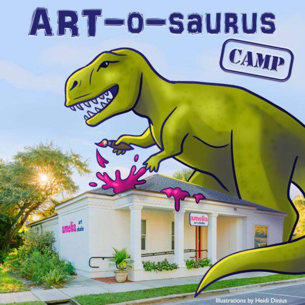 ART-o-saurus Camp Graphic
