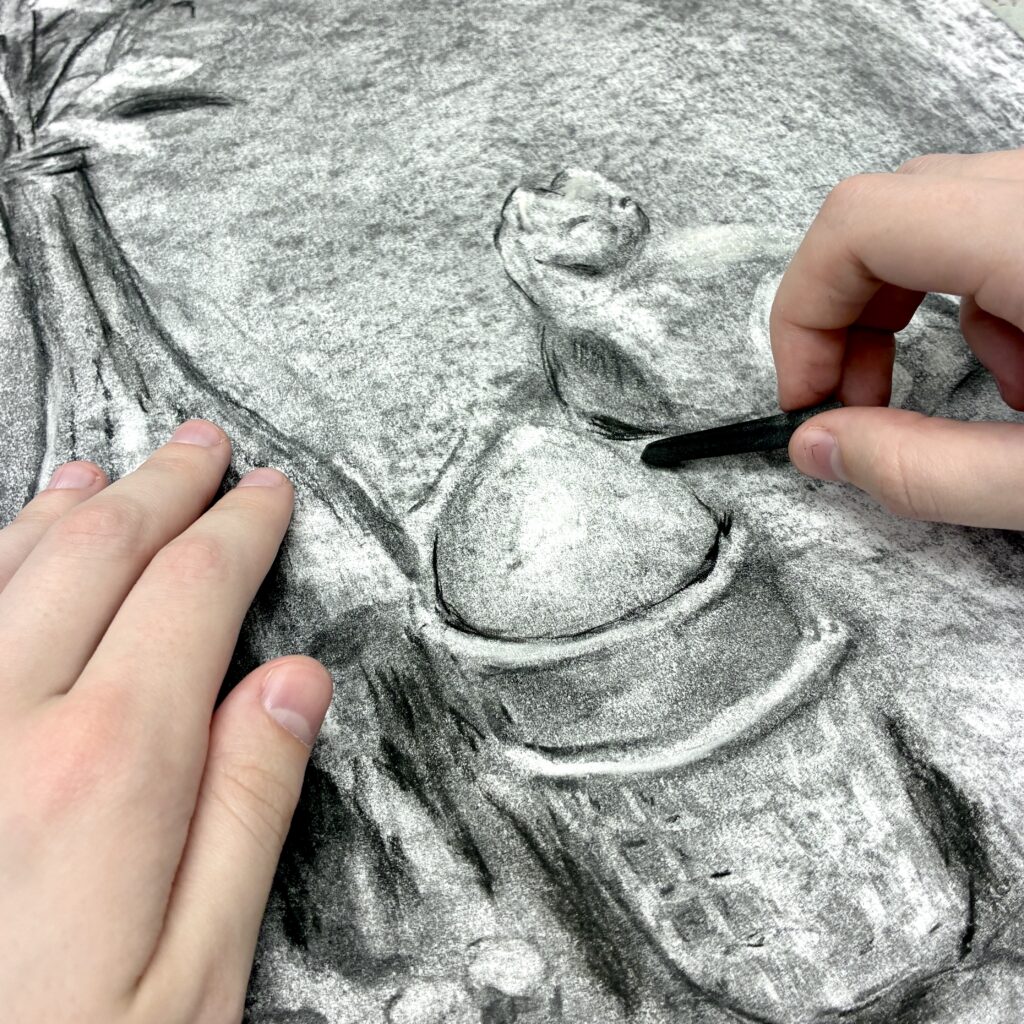Charcoal Still Life