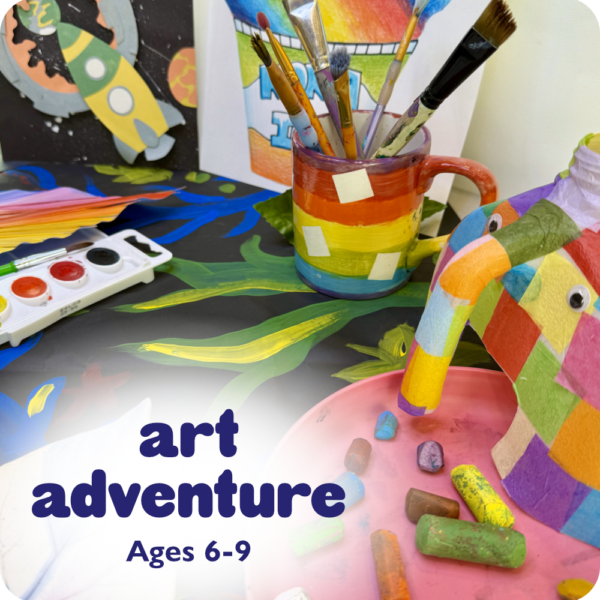 Art Adventure offers elementary artists an opportunity to find new pathways for creativity.