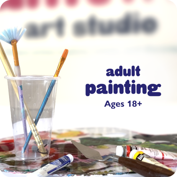 This class guides adult artists through learning acrylic painting techniques while discovering joy in the creative process.