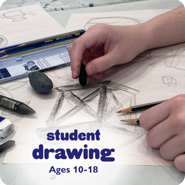 Designed for older students, Student Drawing gives artists the opportunity to hone their skills.